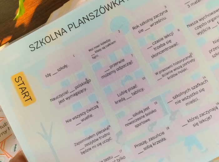 POWRÓT DO SZKOŁY - GRY I ZABAWY