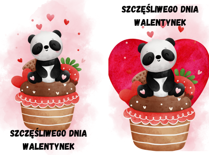 Walentynki z Pandą