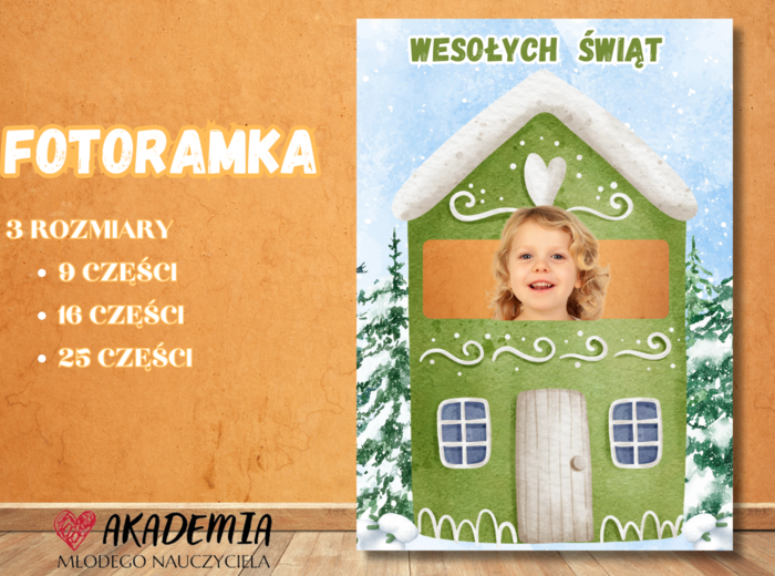 FOTORAMKA "WESOŁYCH ŚWIĄT"