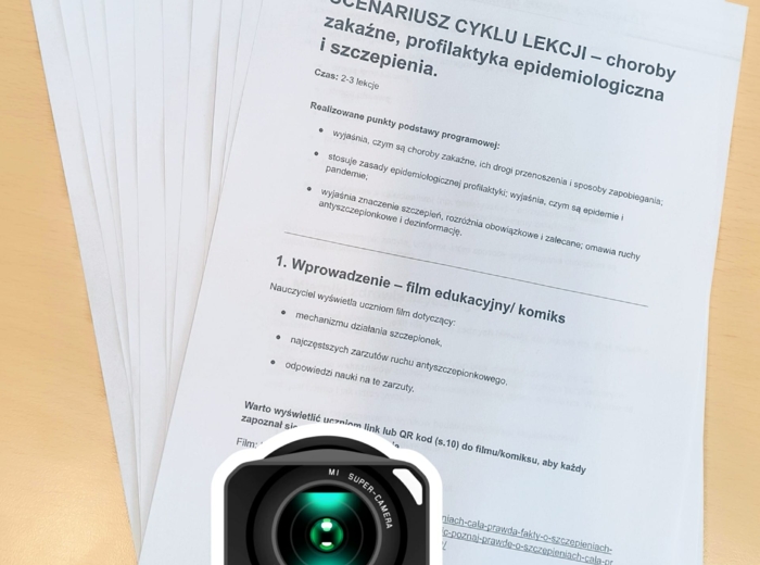 Edukacja zdrowotna- Scenariusz lekcji 1 - Choroby zakaźne.