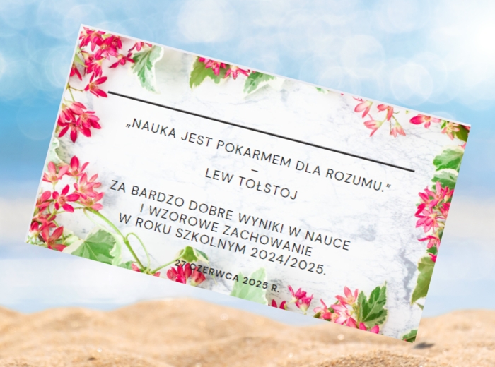 Wklejki do książek - zakończenie roku szkolnego