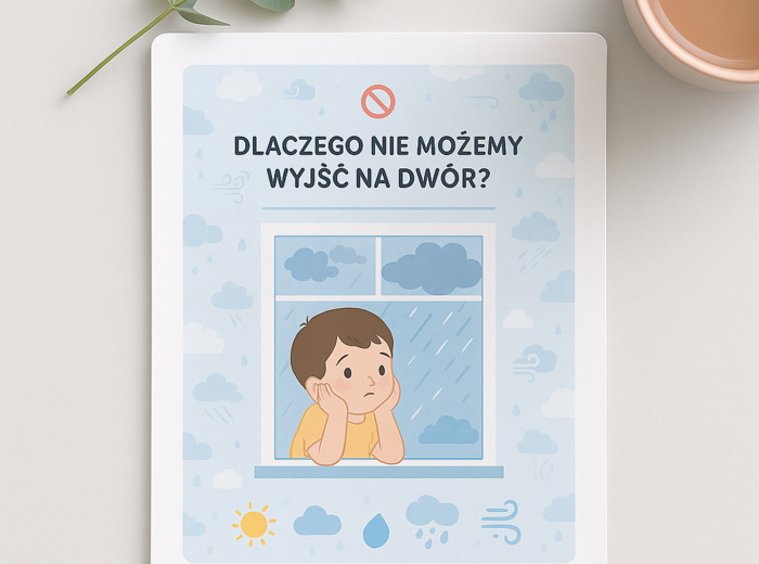 Dlaczego nie możemy dziś wyjść na dwór? — karta obserwacji pogodowej