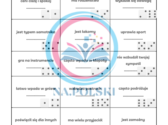 Wpisz bohatera, który....kostki