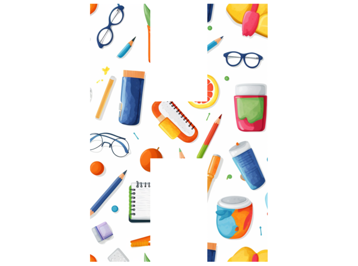 Napis BACK TO SCHOOL gazetka