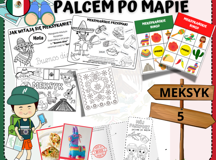 MEKSYK - PALCEM PO MAPIE