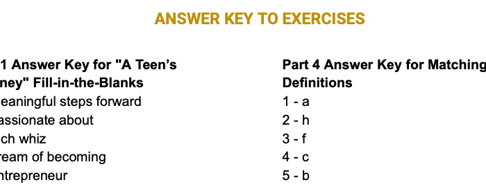 FUTURE READY TEEN, Part 7. Mini e-book dla nastolatków