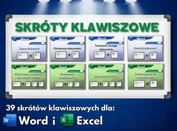 SKRÓTY KLAWISZOWE DLA WORD i EXCEL - Gazetka szkolna