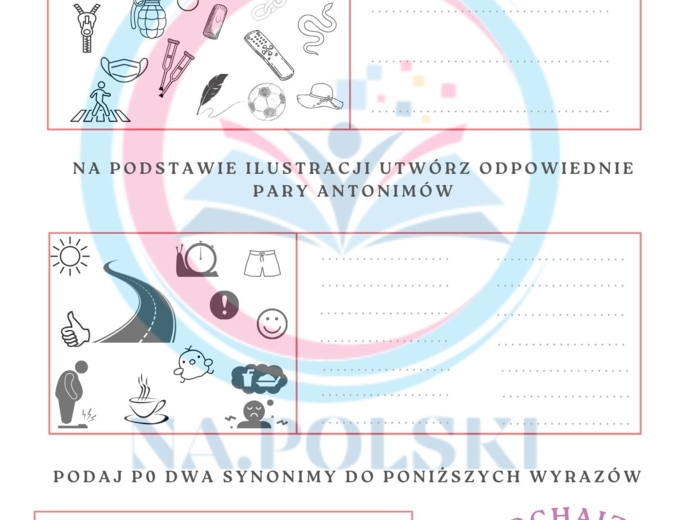 Słownictwo - powtórzenie wiadomości