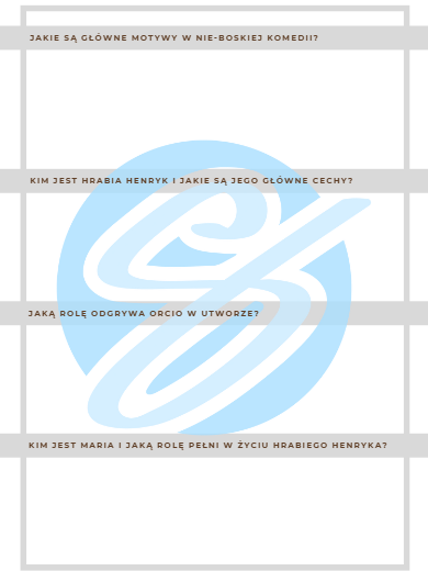 "Nie-Boska komedia" – Gotowy zestaw pytań i odpowiedzi dla nauczycieli szkół średnich