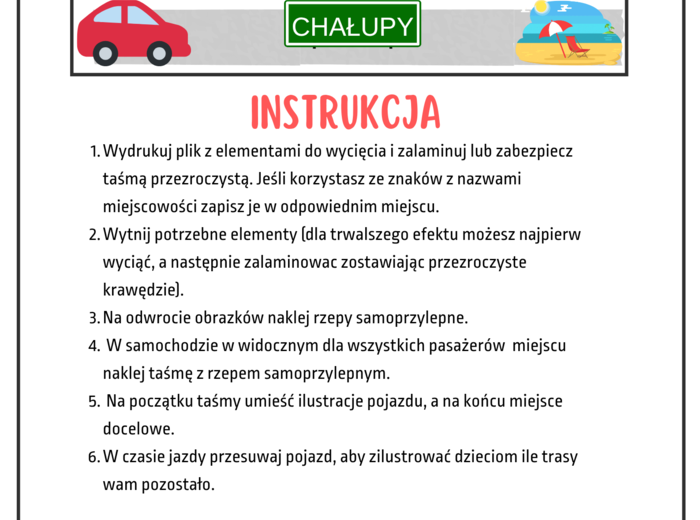 Ruchoma nawigacja dziecięca