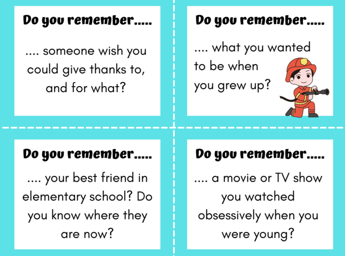 DO YOU REMEMBER? – gra konwersacyjna w języku angielskim