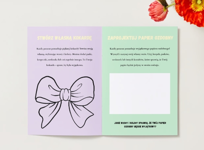 Kolorowanki. Prezenty