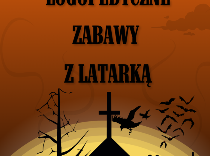 Halloween DYSLALIA zabawy z latarką LOGOPEDIA
