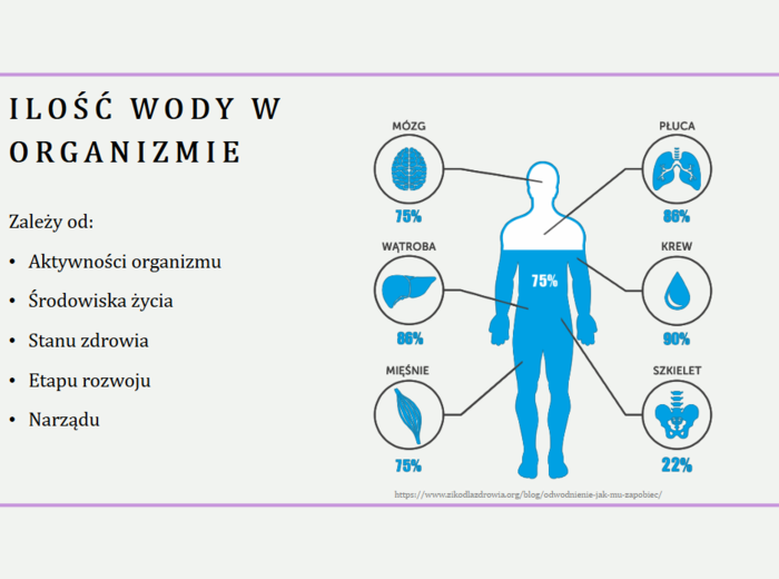 Skład chemiczny organizmów​ + znaczenie wody dla organizmów KLASA 1 PODSTAWA BIOLOGIA