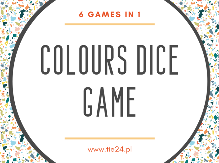 Colours dice game