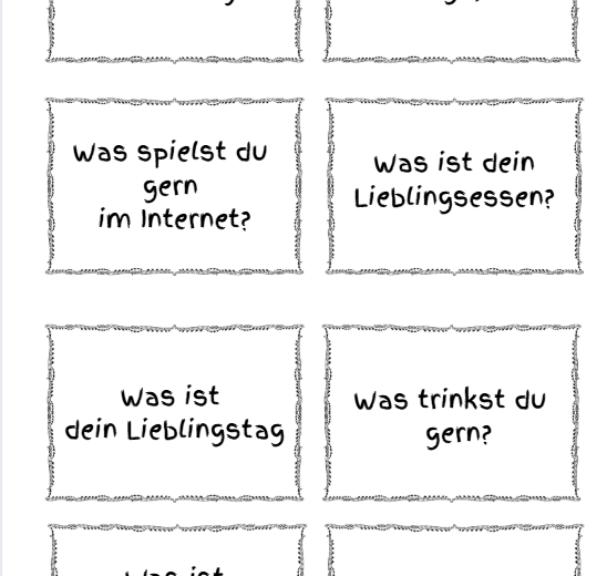 Stop and Swap Bewegungsspiel język niemiecki