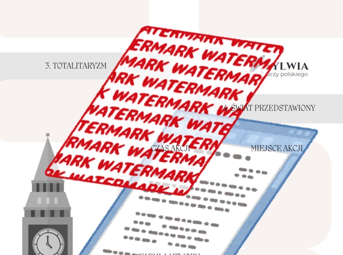 📒 Notatnik maturalny – Współczesność (wprowadzenie, Dżuma, Rok 1984, Tango, Górą Edek, Miejsce, Profesor Andrews w Warszawie, Podróże z Herodotem)