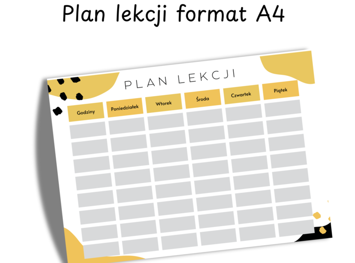 Zestaw na Zakończenie Przedszkola dla grupy pszczółki: Dyplom, plan lekcji, zakładka, tekturka, kotyliony 🩷