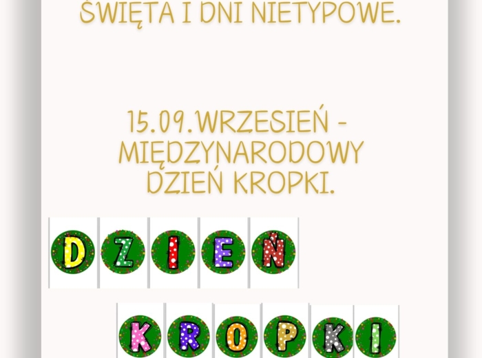 PAKIET MATERIAŁÓW NA WRZESIEŃ WEDŁUG KALENDARZA ŚWIĄT I DNI NIETYPOWYCH.