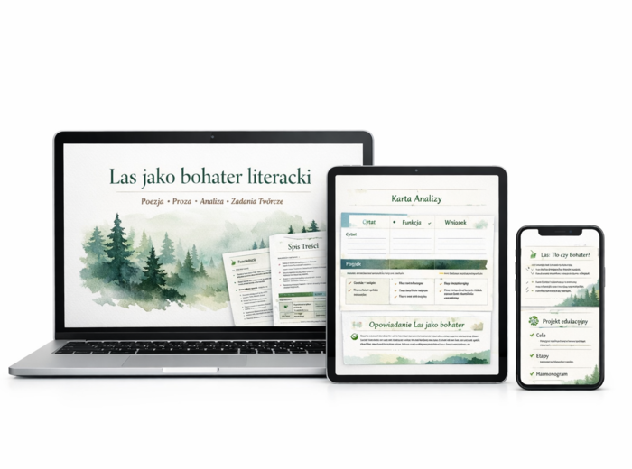 Las jako bohater literacki