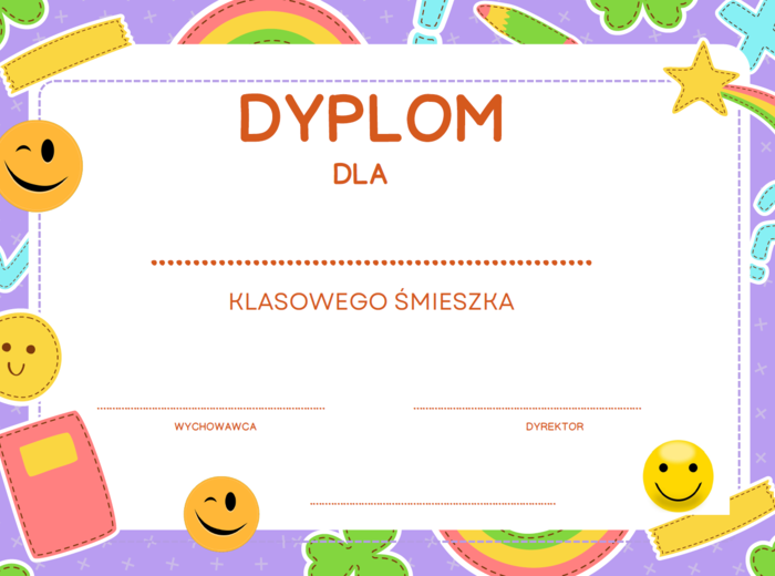 Dyplomy szkolne – pomoce dla nauczyciela