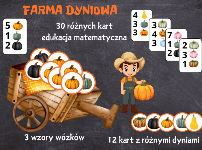 Gra matematyczna - FARMA DYNIOWA
