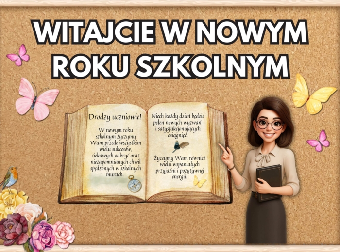 WITAJCIE W NOWYM ROKU SZKOLNYM - gazetka