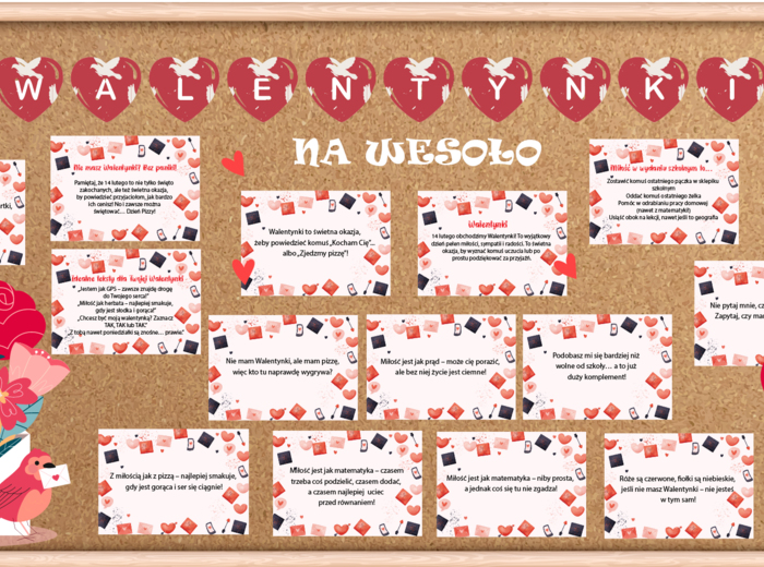 Gazetka - Walentynki na wesoło