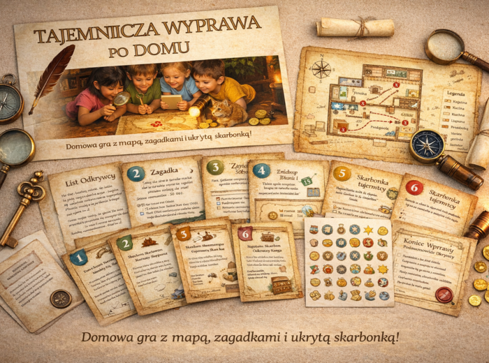 Tajemnicza wyprawa po domu