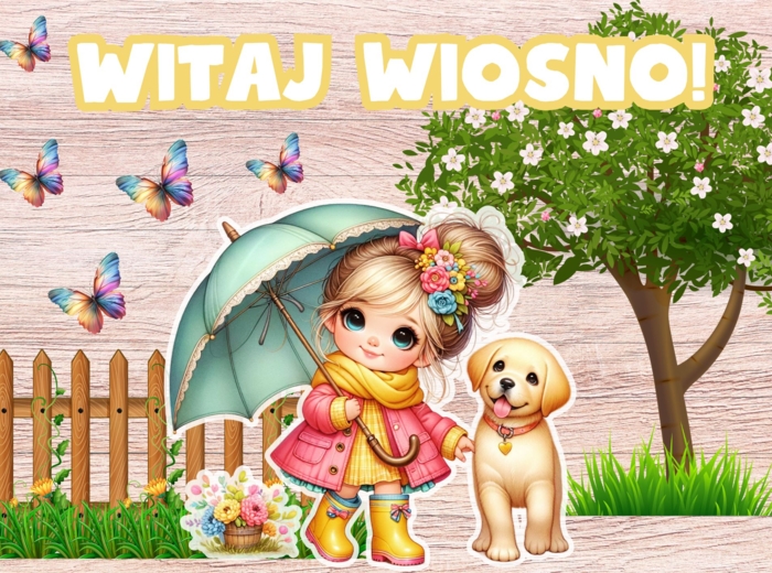 ☀️🌳WITAJ WIOSNO🌳☀️DEKORACJA NA GAZETKĘ