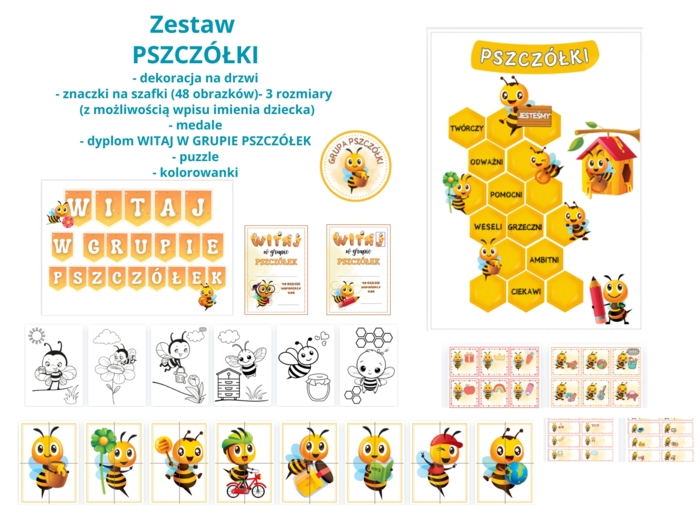 Zestaw PSZCZÓŁKI