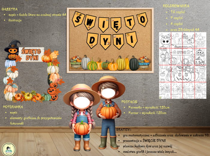 ŚWIĘTO DYNI - zestaw XXL