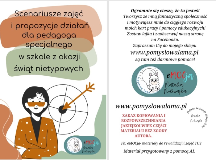 DNI TEMATYCZNE NA CAŁY ROK- mega pakiet idealny dla pedagoga