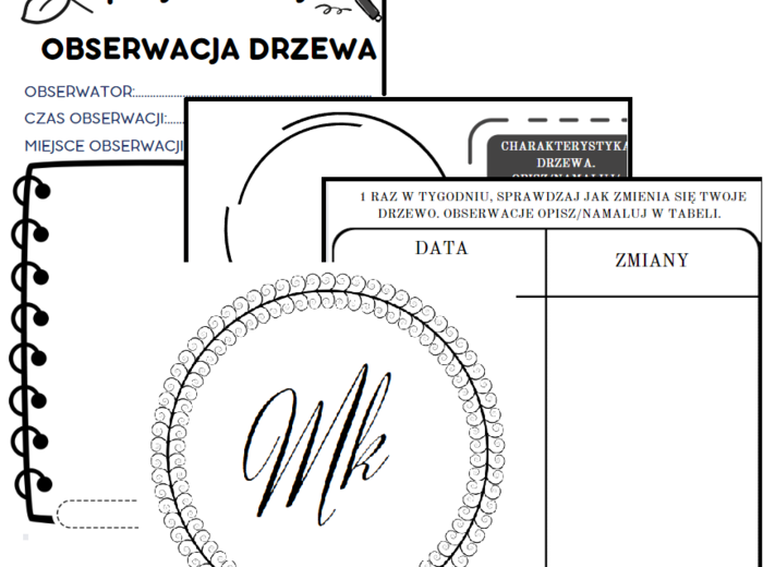 PROJEKT PRZYRODNICZY obserwacja drzewa