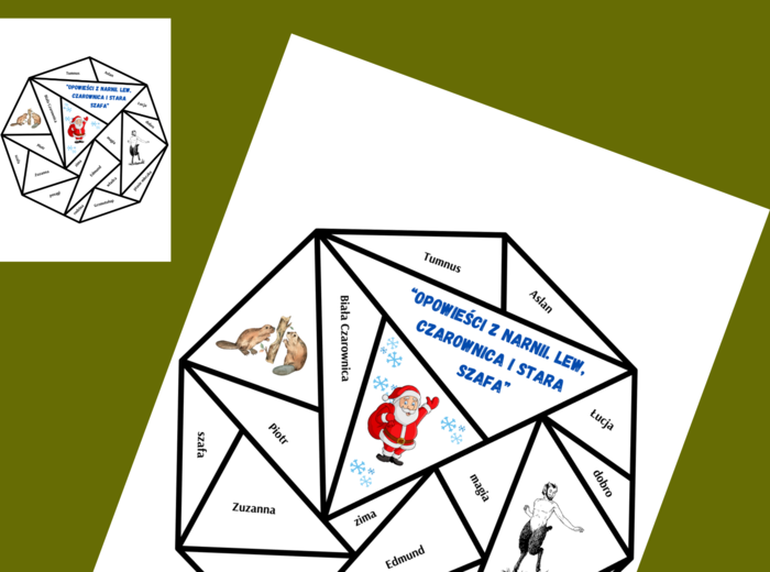 OPOWIEŚCI Z NARNII. LEW, CZAROWNICA I STARA SZAFA – układanka – puzzle – egzamin – powtórka