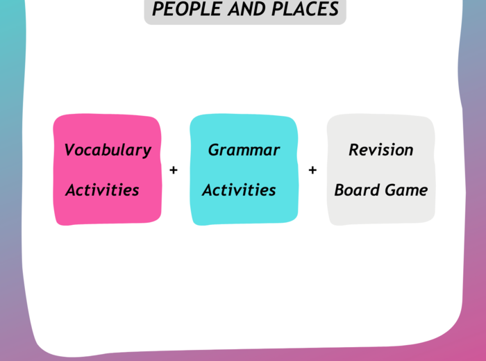 Together 4 Unit 1 - zestaw: Vocabulary Activities + Grammar Activites + Revision Board Game
