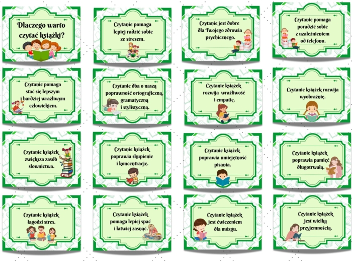 Dlaczego warto czytać książki?