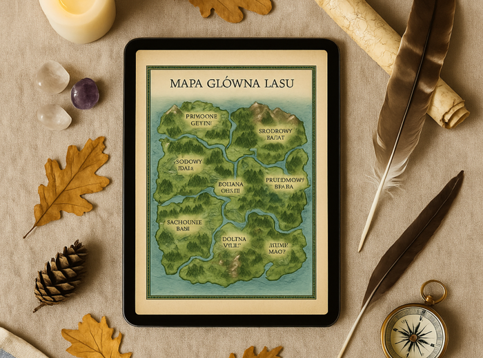 Atlas Lasu Ogromnego i Jego Tajemnic