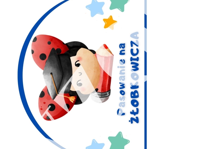 Biedronka- dyplomik pasowania na żłobkowicza