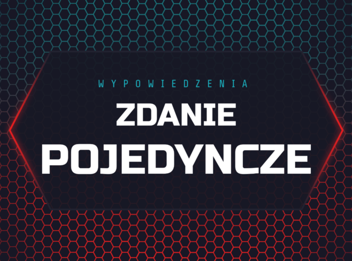 Zdanie pojedyncze nierozwinięte i rozwinięte