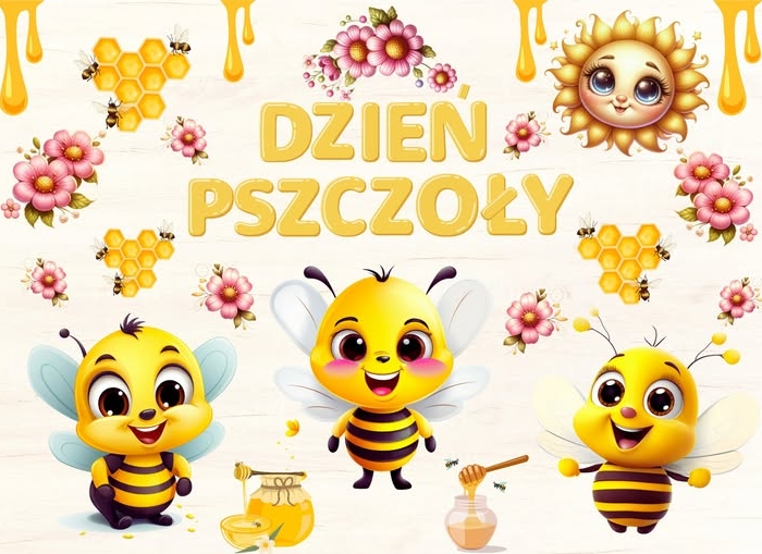 🐝 DZIEŃ PSZCZOŁY - DEKORACJA 🐝