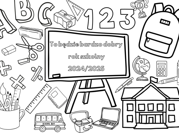 Rozpoczęcie roku szkolnego, kolorowanka 16szt. A4