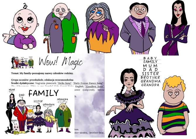 Wow! Magic - My Family - Poznajemy nazwy członków rodziny 1