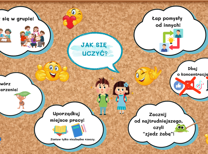 Gazetka "Jak się uczyć?" gazetka całoroczna motywacyjna