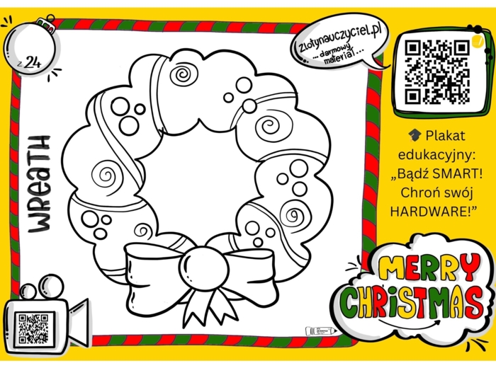 🎁 Kalendarz Adwentowy - Zlotynauczyciel.pl i Alicja Soszka - notatki wizualne