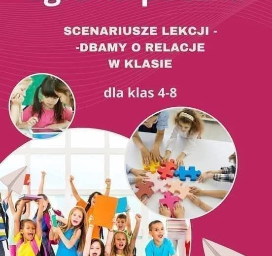 Zgrana paczka - ebook- scenariusze zajęć dla klas 4-8 o relacjach