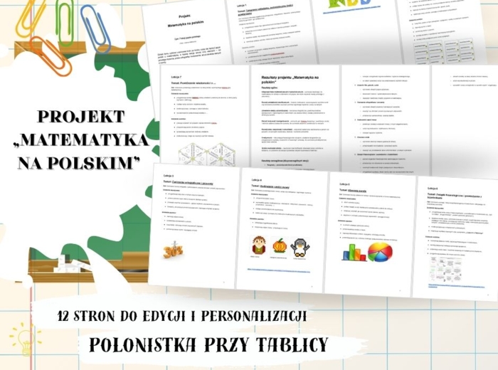 Projekt "Matematyka na polskim" "Matematycznie na polskim"