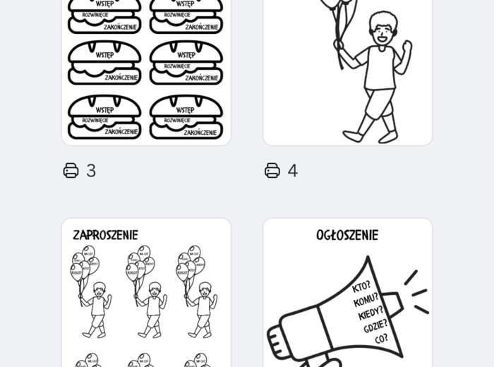 Wklejki schematy prac pisemnych