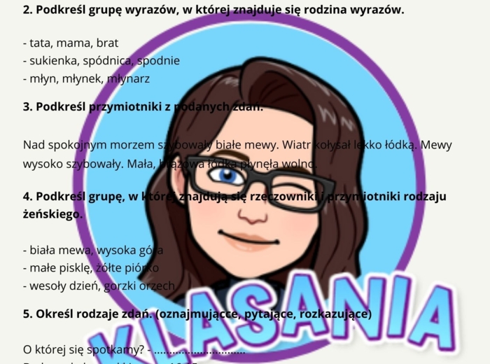 Sprawdzian - klasa 3