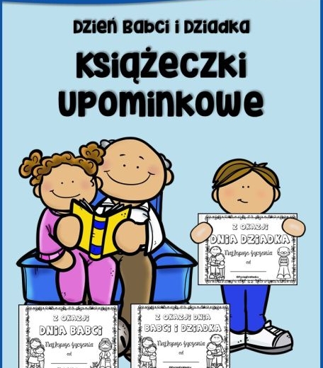 Dzień Babci i Dziadka - Książeczki upominkowe